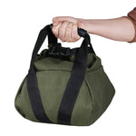 Canvas Gewichtheber Fitness Sandsack, 23 x 22 x 17cm