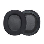 2 Stück Schwamm-Headset-Polster für Steelseries Arctis Pro / Arctis 3 / 5 / 7 (Schwarz-Grau Leder), TBD0601869701B, TBD0601869701C, TBD0601869701D, TBD0601869701E, TBD0601869701F, TBD0601869701G, TBD0601869701H, TBD0601869701J, TBD0601869701A