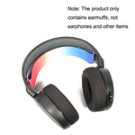 2 Stück Schwamm-Headset-Polster für Steelseries Arctis Pro / Arctis 3 / 5 / 7 (Schwarz-Grau Leder), TBD0601869701B, TBD0601869701C, TBD0601869701D, TBD0601869701E, TBD0601869701F, TBD0601869701G, TBD0601869701H, TBD0601869701J, TBD0601869701A