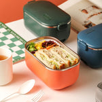 48W 1L Beheizbare Lunchbox aus Edelstahl 304, steckbar, US-Stecker, 12V Kfz-Stecker, EU-Stecker, UK-Stecker