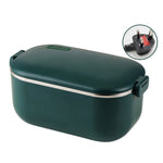 48W 1L Beheizbare Lunchbox aus Edelstahl 304, steckbar, US-Stecker, 12V Kfz-Stecker, EU-Stecker, UK-Stecker
