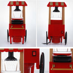 1200W Automatische Trolley Elektrische Popcornmaschine, 220V EU-Stecker, 110V US-Stecker