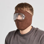 2 Stk. XBG-9123 Pellets Reit-Winddicht-HD-Schutzbrille Anti-Beschlag-Maske