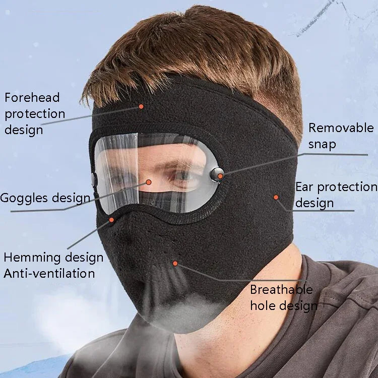 2 Stk. XBG-9123 Pellets Reit-Winddicht-HD-Schutzbrille Anti-Beschlag-Maske