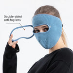 2 Stk. XBG-9123 Pellets Reit-Winddicht-HD-Schutzbrille Anti-Beschlag-Maske