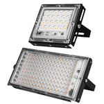 LED Pflanzenlicht Vollspektrum Wasserdichte Wachstumslampe, Drei-Draht-Anschluss 24 Perlen 25W