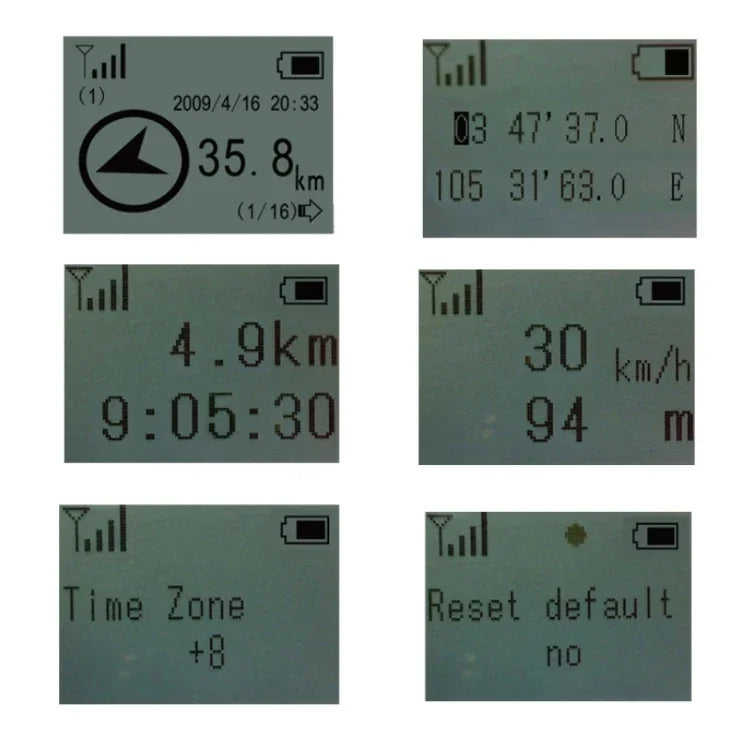 Mini-GPS-Ortungsgerät Outdoor-Kletterkompass, KH-12