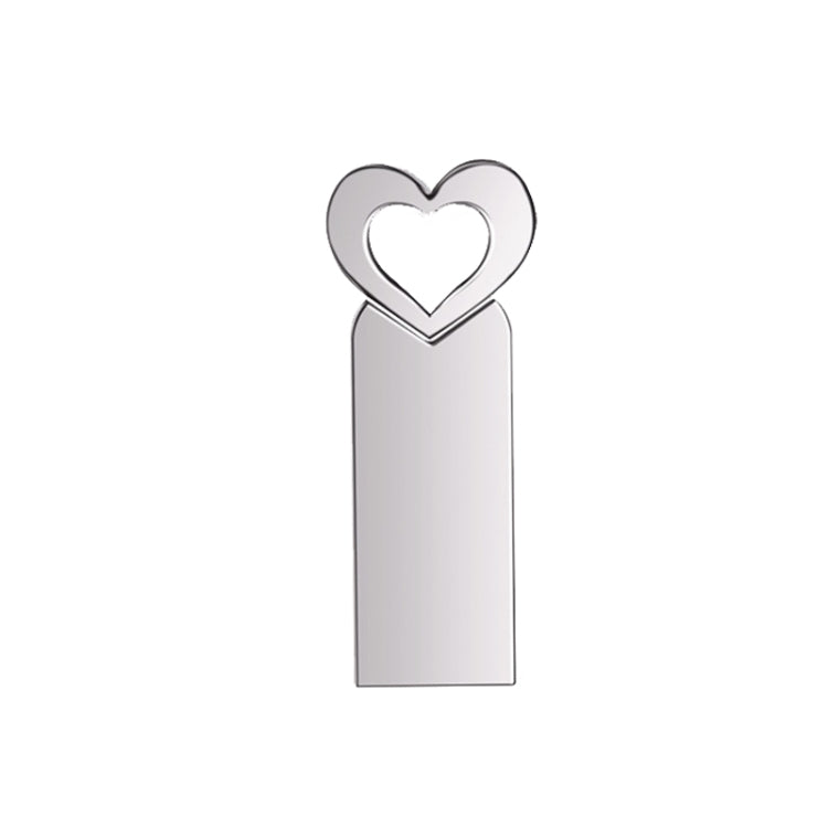 Zshqu2 Herzförmige USB 2.0 Hochgeschwindigkeits Metall USB-Sticks, 4GB, 8GB, 16GB, 32GB, 64GB, 128GB