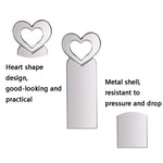 Zshqu2 Herzförmige USB 2.0 Hochgeschwindigkeits Metall USB-Sticks, 4GB, 8GB, 16GB, 32GB, 64GB, 128GB
