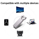 Zshqu2 Herzförmige USB 2.0 Hochgeschwindigkeits Metall USB-Sticks, 4GB, 8GB, 16GB, 32GB, 64GB, 128GB