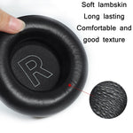 2 Stück Echtleder-Schwamm-Ohrpolster für B&O BeoPlay H7 / H9 / H9i, H7 / H9 / H9i (Schwarz), H7 / H9 / H9i (Aprikose)