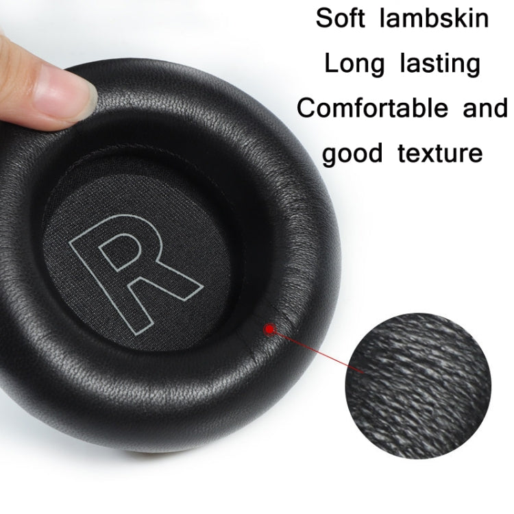 2 Stück Echtleder-Schwamm-Ohrpolster für B&O BeoPlay H7 / H9 / H9i, H7 / H9 / H9i (Schwarz), H7 / H9 / H9i (Aprikose)