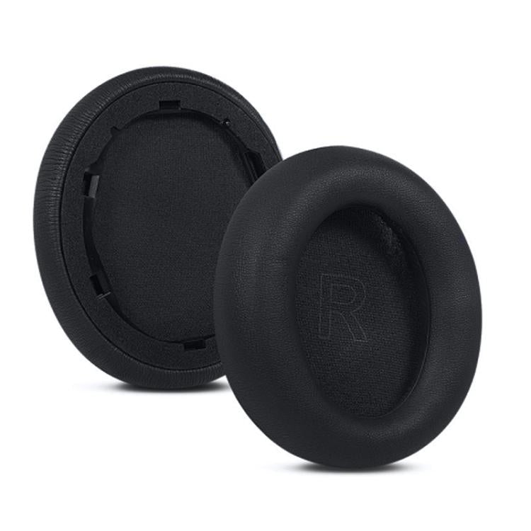2pcs Protein Leather Sponge Earphone Cover For Anker Soundcore Life, Q10 (Black), Q10 (Black+Red), Q10 (Blue+Orange), Q20 (Black), Q30 (Black), Q30 (Dark Blue), Q30 (Light Pink), Q35 (Black), Q35 (Dark Blue), For Anker Soundcore Life Q35