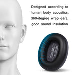 2 Stück Schwamm-Ohrpolster für JBL Live 650BT/660NC/Duet