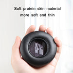 2 Stück Proteinhaut-Schwamm-Ohrpolster für JBL E45BT/E35/E45