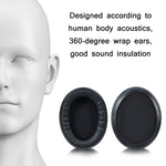 2 Stück Schwamm-Kopfhörerbezüge für Audio-Technica ATH-AR5BT / AR5iS