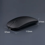 C7002 2400DPI 4 Tasten Bunte Leuchtende Kabellose Maus, 2,4G Weiß, 2,4G Roségold, 2,4G Schwarz, 2,4G Silber Grau, Dual-Modi Weiß, Dual-Modi Schwarz, Dual-Modi Silber, Dual-Modi Gold