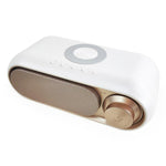 Kabelloser Lade-Bluetooth-Lautsprecher Tisch-LED-Uhr