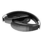 Teleskopischer Nackenbügel Faltbarer Bluetooth-Kopfhörer, Schwarz, Weiß