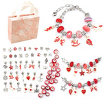TZ-05 63-in-1 Buntes Kristall Cartoon DIY Schmuck Kinder Armband, 63-in-1(Lila Anzug), 63-in-1(Roter Anzug), 63-in-1(Grüner Anzug), 63-in-1(Farbiger Anzug)