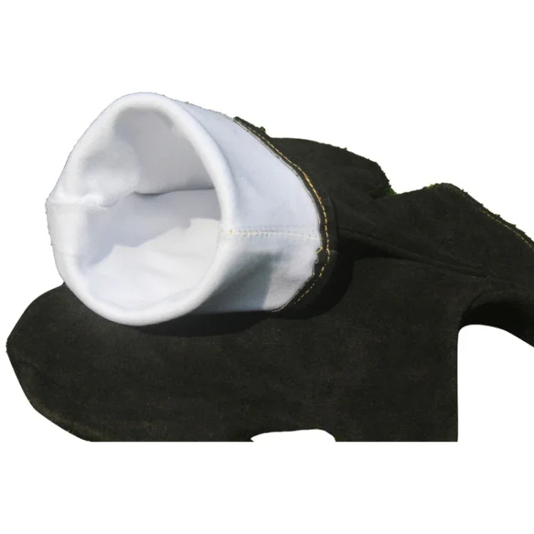1 Paar Outdoor BBQ Handschuhe aus echtem Leder, hitzebeständig, KX139