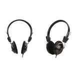 Soyto SY808MV Online-Klasse Büro-Computer-Headset, Kabellänge: 1,6 m, Schwarz 3,5 mm, Schwarz 6,5 mm