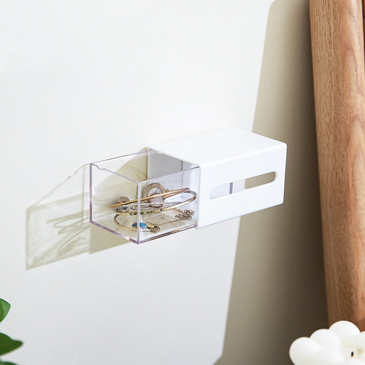 Links und rechts ausziehbare Wandaufbewahrungsbox, transparente Aufbewahrungsbox, Wandaufbewahrungsbox