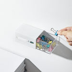Links und rechts ausziehbare Wandaufbewahrungsbox, transparente Aufbewahrungsbox, Wandaufbewahrungsbox