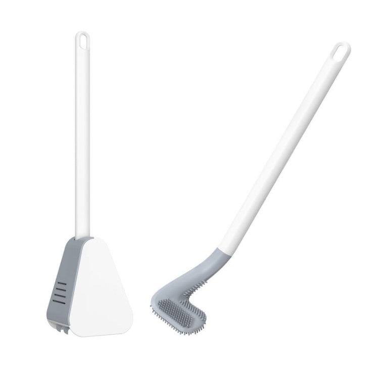 Golf-Toilettenbürste mit selbstöffnender und schließender wasserdichter Basis, Weiß, Blau, Schwarz, Grün