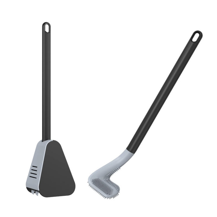Golf-Toilettenbürste mit selbstöffnender und schließender wasserdichter Basis, Weiß, Blau, Schwarz, Grün