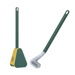 Golf-Toilettenbürste mit selbstöffnender und schließender wasserdichter Basis, Weiß, Blau, Schwarz, Grün