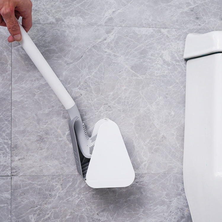 Golf-Toilettenbürste mit selbstöffnender und schließender wasserdichter Basis, Weiß, Blau, Schwarz, Grün