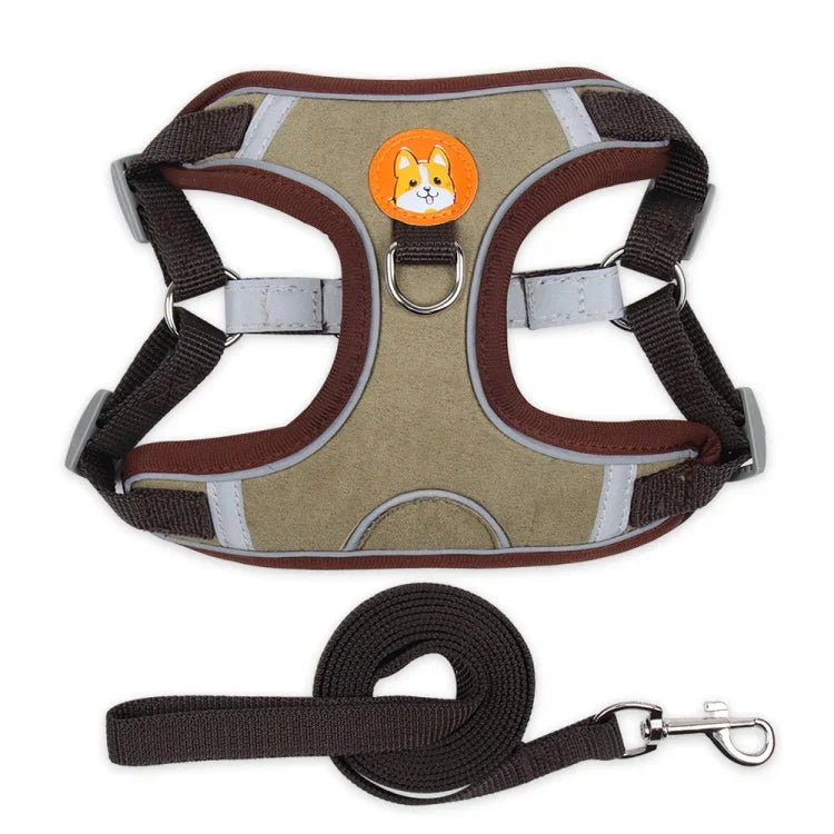 BL-867 Reflektierende Brustgurte für Haustiere, Hundezugseil, Größen: S, M, L, XL