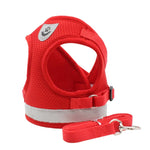 BL-844 Reflektierendes, atmungsaktives Hunde-Brustband für Haustiere, Größen: XS, S, M, L, XL