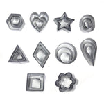 Edelstahl-Keksausstecher, 30-teiliges Set, 27-teiliges Set