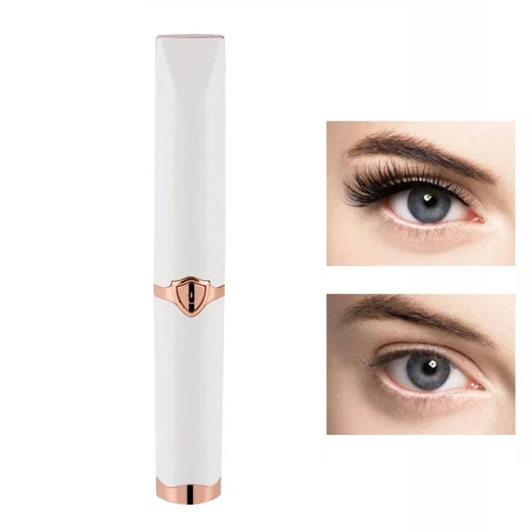 Langanhaltendes Styling, intelligente elektrische Wimpernzange, Weiß, Schwarz