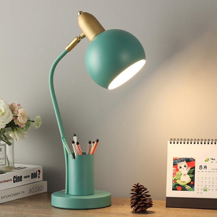 YY-1109 Studenten Schreibtisch LED Augenschutz Lampe mit Stifthalter, CN Stecker, Spezifikation:, ohne Glühbirne, Dreifarbig