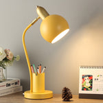 YY-1109 Studenten Schreibtisch LED Augenschutz Lampe mit Stifthalter, CN Stecker, Spezifikation:, ohne Glühbirne, Dreifarbig