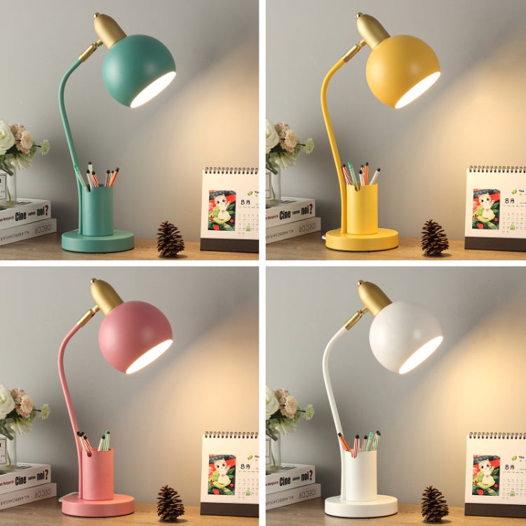 YY-1109 Studenten Schreibtisch LED Augenschutz Lampe mit Stifthalter, CN Stecker, Spezifikation:, ohne Glühbirne, Dreifarbig