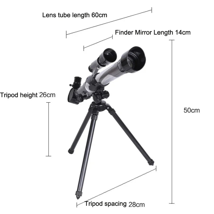 C2130 20X-40X HD Astronomisches Teleskop mit Mehrfachokular, C2130