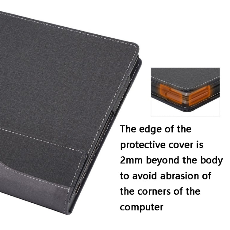 Leder-Laptop-Schutzhülle gegen Stürze, Für Lenovo XiaoXin Pro 14 2021, Für Lenovo YOGA 14s 2021