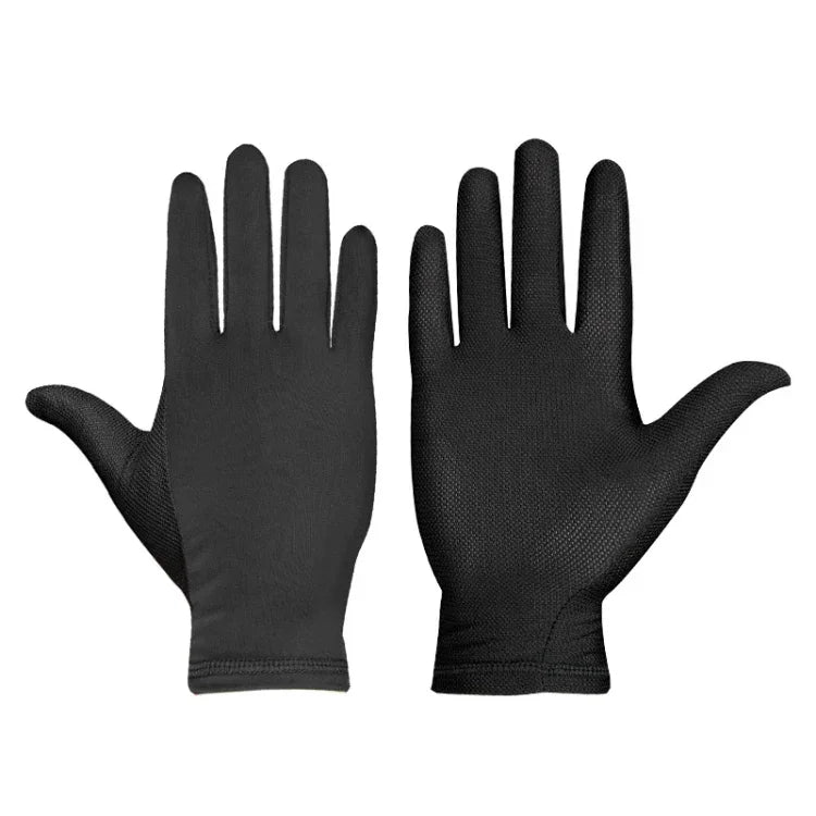 MG1050 Sommer Atmungsaktive Schweißabsorbierende Seiden-Fahrradhandschuhe, MG1050