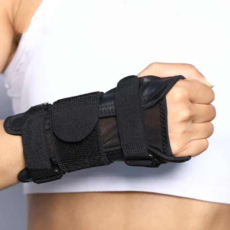 Armband mit fixierter Stahlplatte, inklusive Stahlplatte