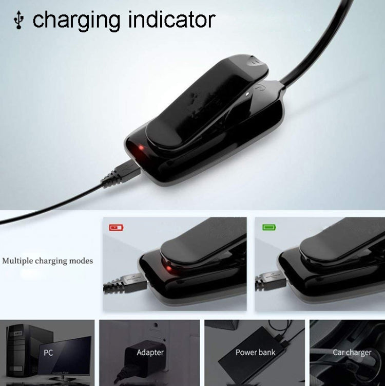 8021 Mini Buchclip Licht LED Noten Augenschutz Leselampe, Schwarz, Weiß