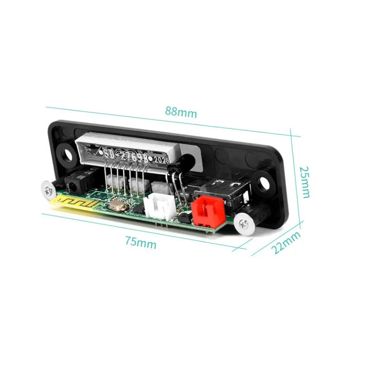 2 Stück TWS Kabellose Bluetooth MP3-Decoderplatine, 2 Stück TWS Kabellose Bluetooth