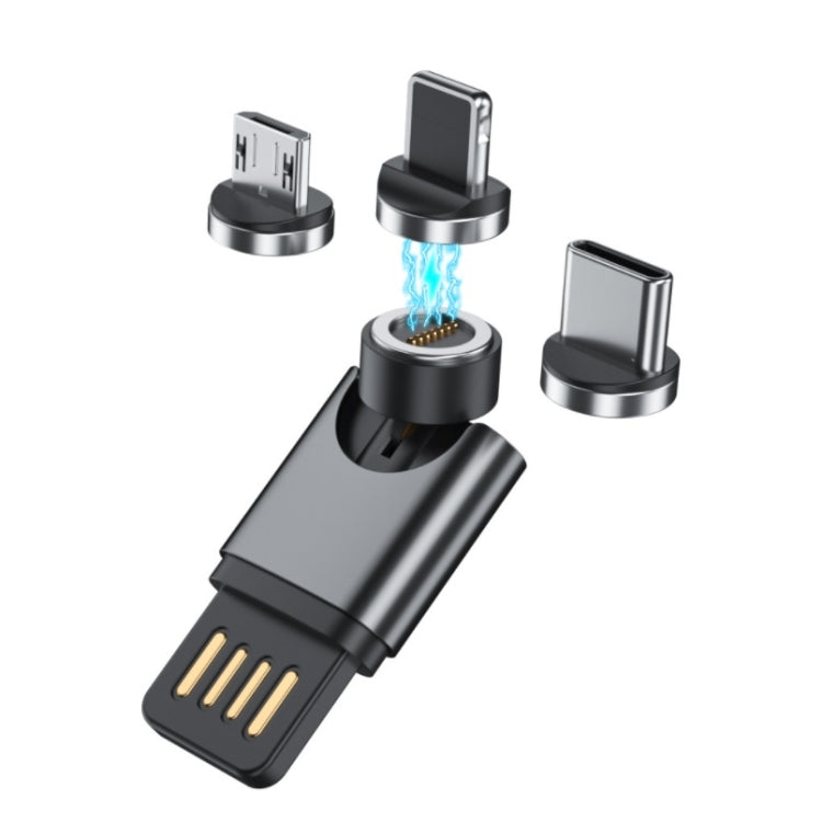 USB tragbarer Magnetadapter, Lieferung in zufälligen Farben, Datenfunktion, Ladefunktion