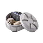 Tragbare Erste-Hilfe-Pillenbox aus Edelstahl für den Außenbereich, Schwarz, Silber