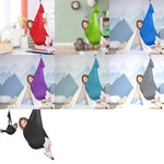 Kinder-Stretch-Hängematte Indoor-Outdoor-Schaukel, Größe:, 1x2.8m (Rot), 1x2.8m (Grün), 1x2.8m (Dunkelblau), 1x2.8m (Lila), 1x2.8m (Himmelblau), 1x2.8m (Silbergrau), 1x2.8m (Schwarz), 1.5x2.8m (Rot), 1.5x2.8m (Grün), 1.5x2.8m (Dunkelblau), 1.5x2.8m (Lila)