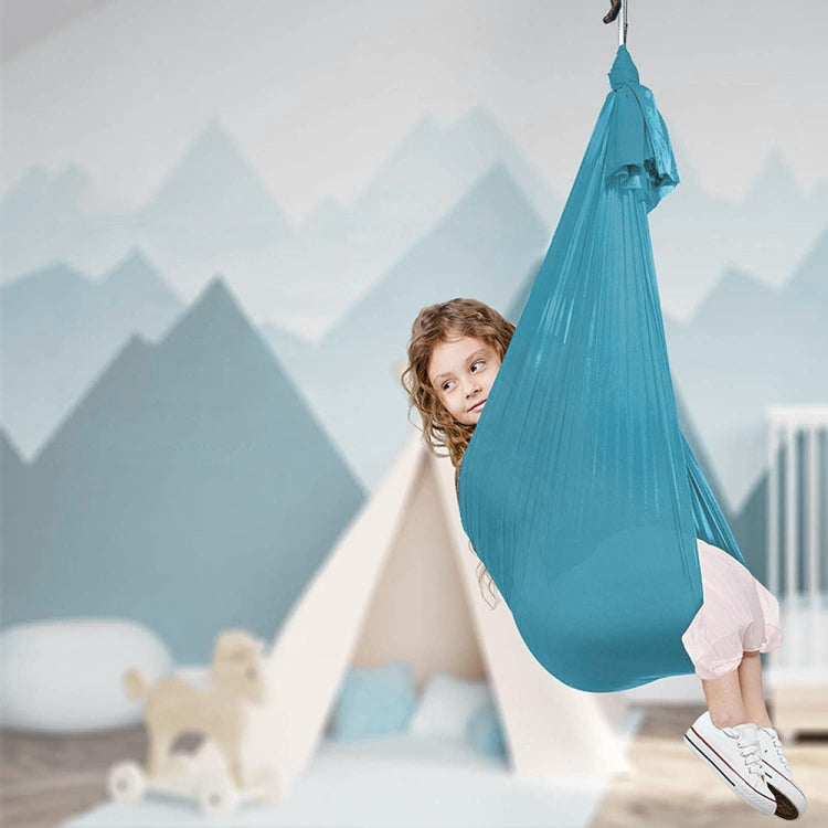 Kinder-Stretch-Hängematte Indoor-Outdoor-Schaukel, Größe:, 1x2.8m (Rot), 1x2.8m (Grün), 1x2.8m (Dunkelblau), 1x2.8m (Lila), 1x2.8m (Himmelblau), 1x2.8m (Silbergrau), 1x2.8m (Schwarz), 1.5x2.8m (Rot), 1.5x2.8m (Grün), 1.5x2.8m (Dunkelblau), 1.5x2.8m (Lila)