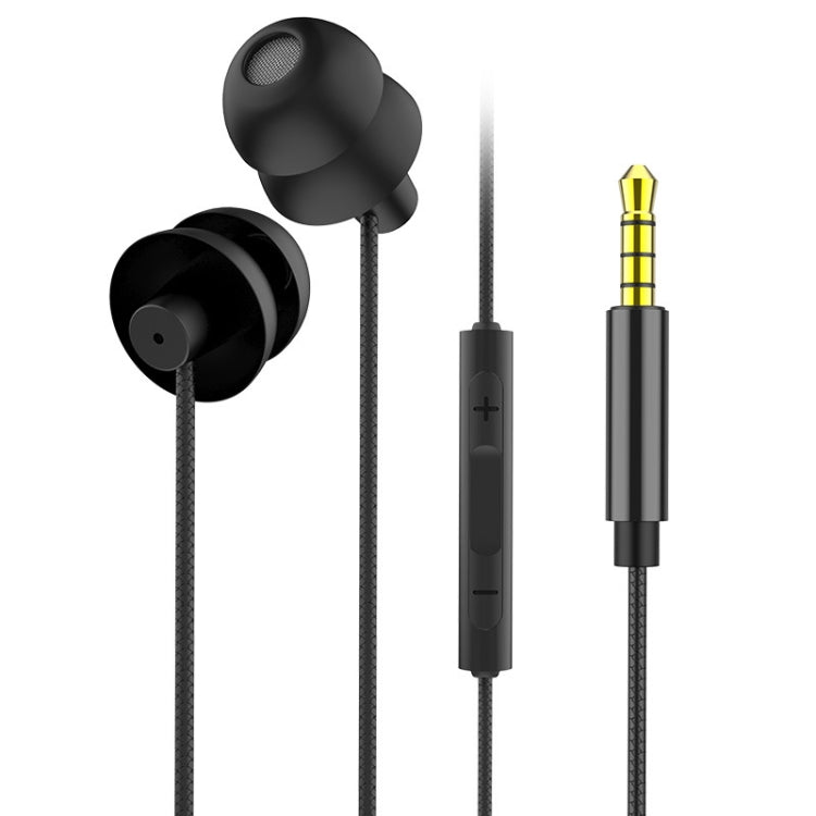EN3900 3,5mm Stecker In-Ear Kabelgebundener Kopfhörer mit Mikrofon, Weiß, Rot, Schwarz